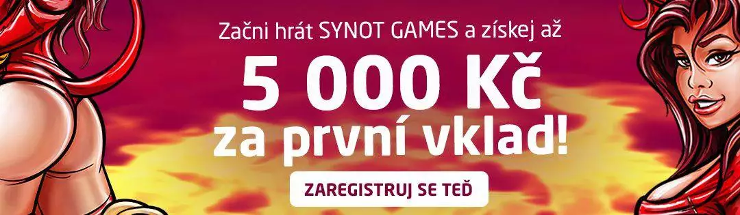 Uvítací bonus SYNOTTIP casino