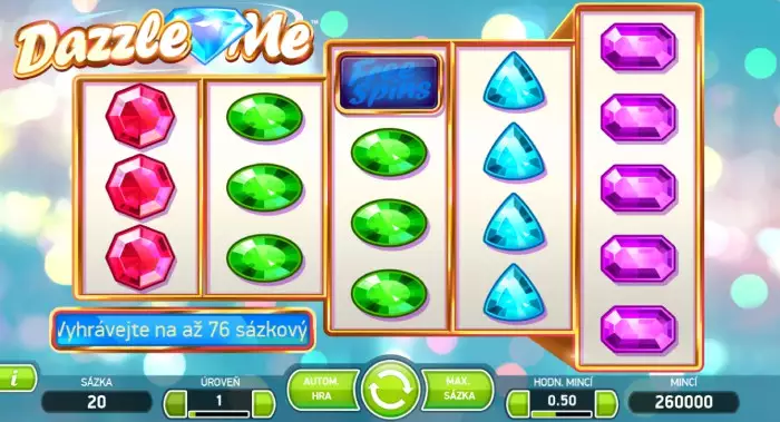 Dazzle me - casino automat