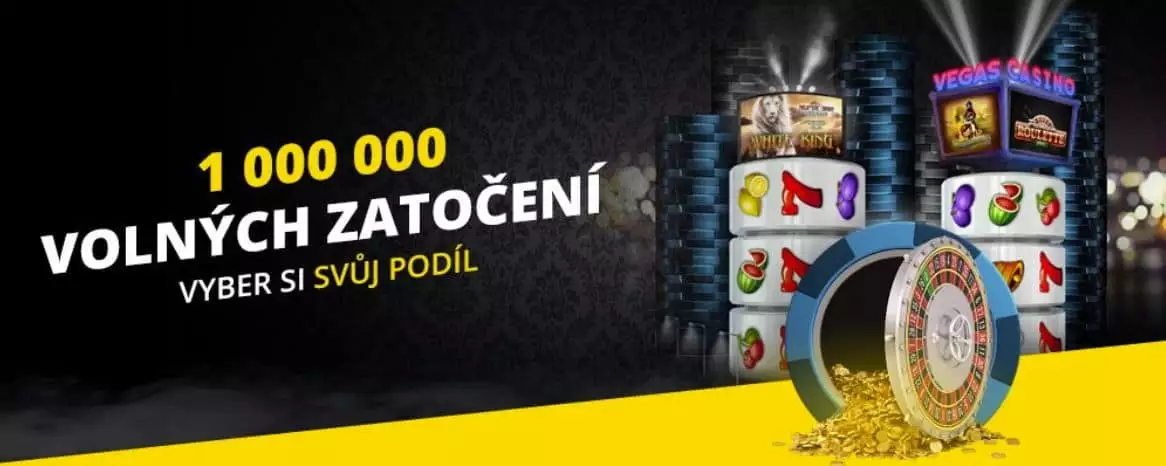 Fortuna rozdává 1000000 volných roztočení!