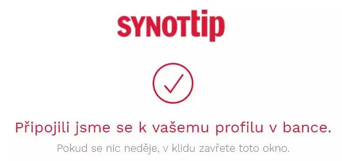 Synottip online registrace 7.krok