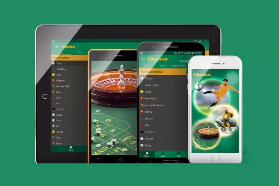 Mobilní aplikace Chance Vegas online casino