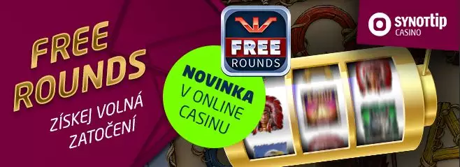 Získej 50 volných roztočení v SYNOTTIPu právě teď!