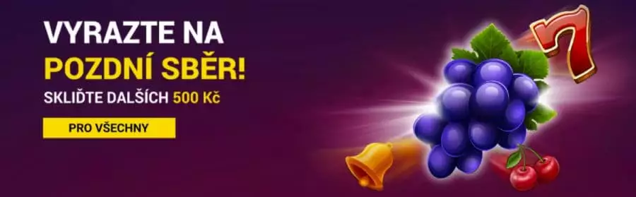 iFortuna zdarma rozdává 🥇 bonusy 500 Kč pro všechny