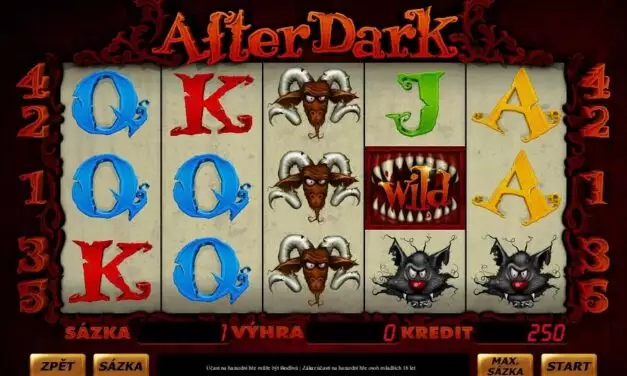 After Dark – hororový výherní automat s bonusem zdarma