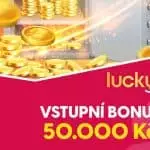 LuckyBet casino bonus ⇒ 300 Kč zdarma a až 50 000 Kč bonus za vklad