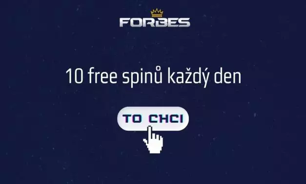 Forbes free spiny 10x se rozdávají každý den