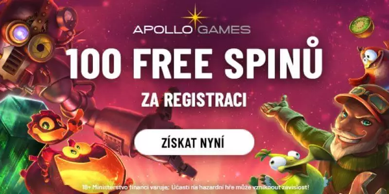 Apollo casino bonus - free spiny za registraci